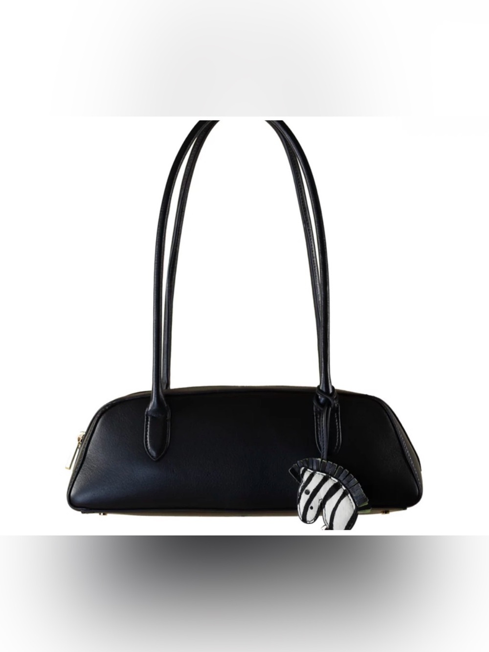Sam Edelman Women’s Nori MD Bowler Satchel. Black/Gold.